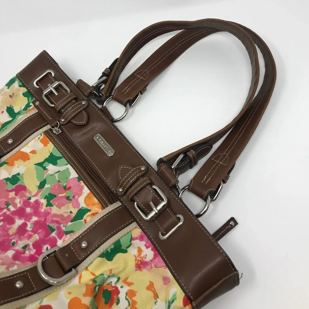 Chaps Floral Print‎ Handbag